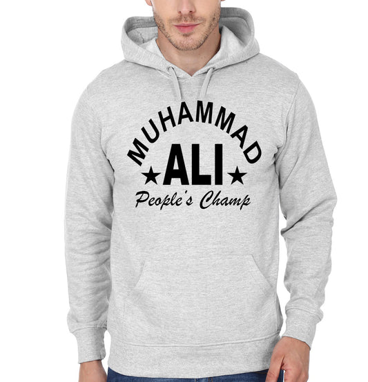 Muhammad Ali Grey Hoodie