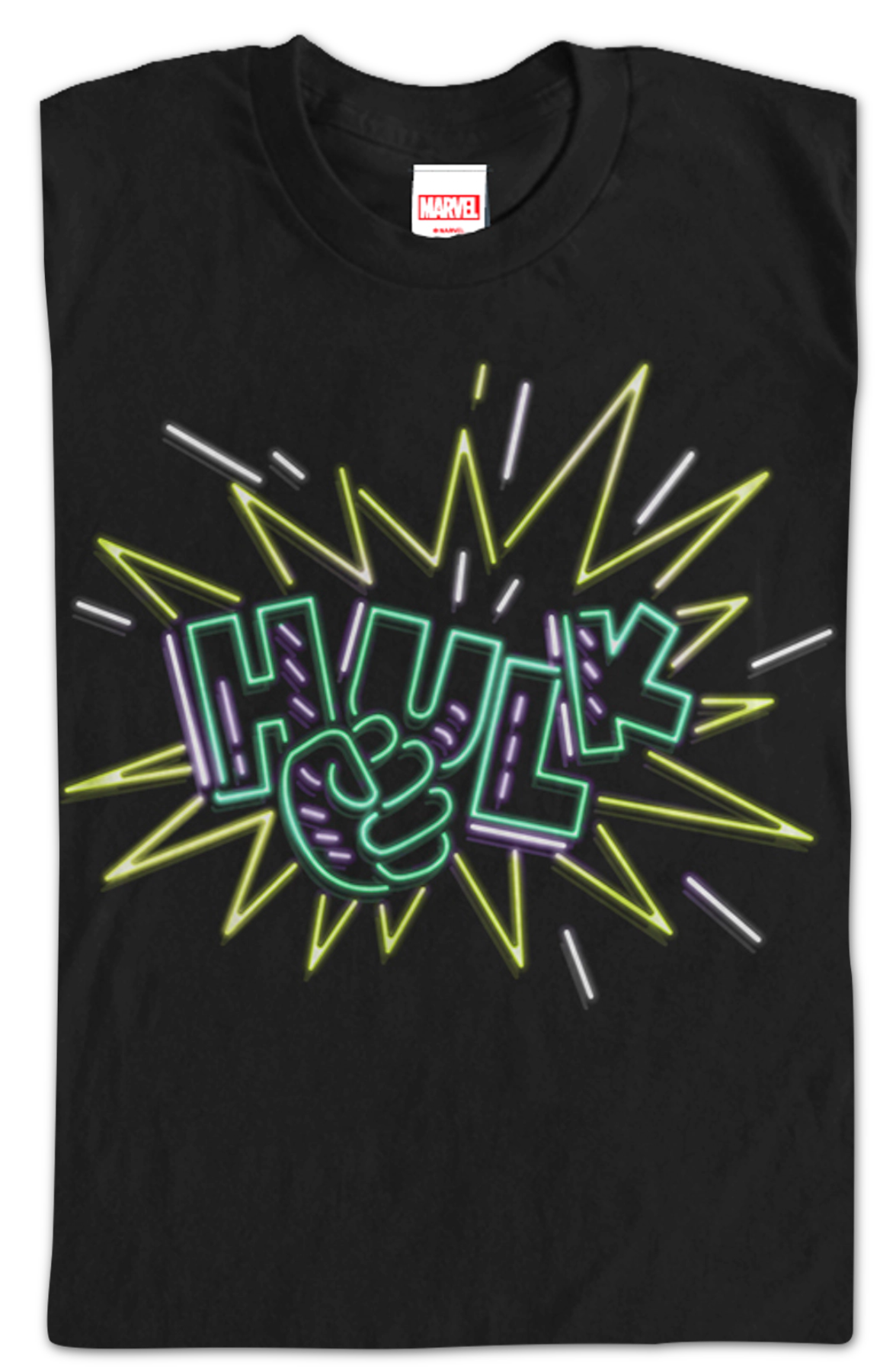 Neon Hulk Smash T-Shirt