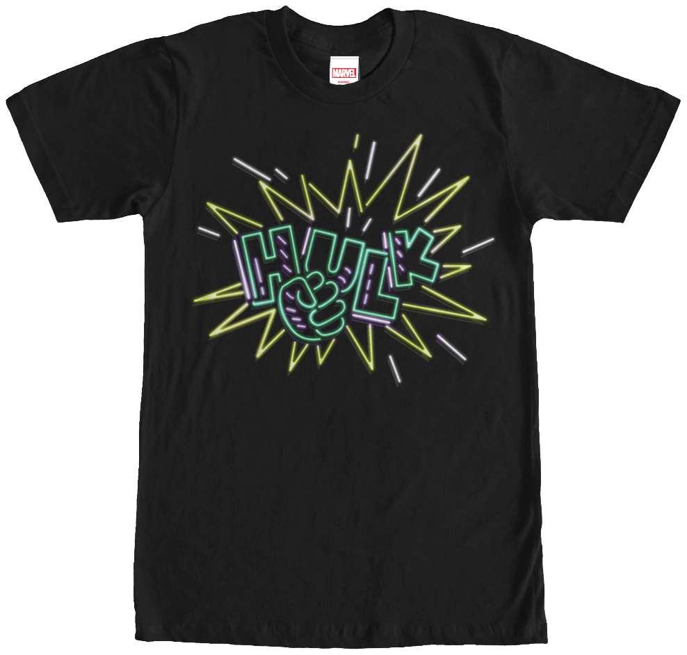Neon Hulk Smash T-Shirt