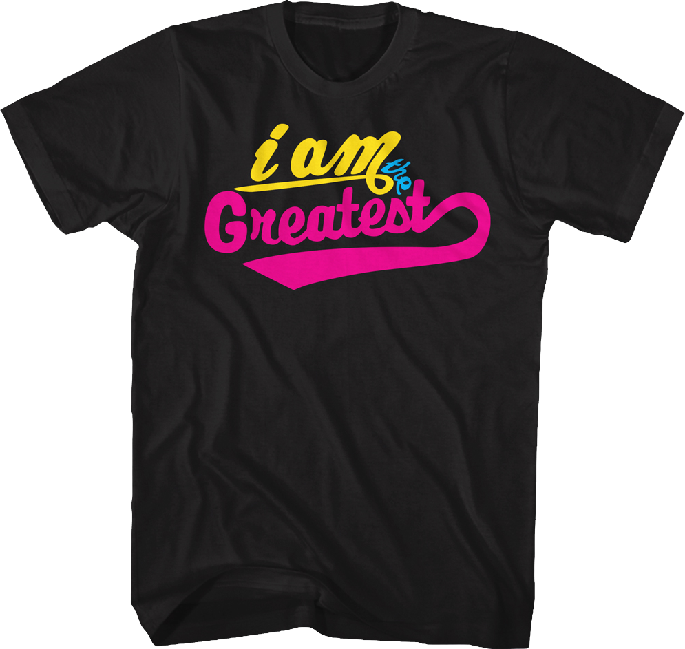 Neon I Am The Greatest Muhammad Ali T-Shirt