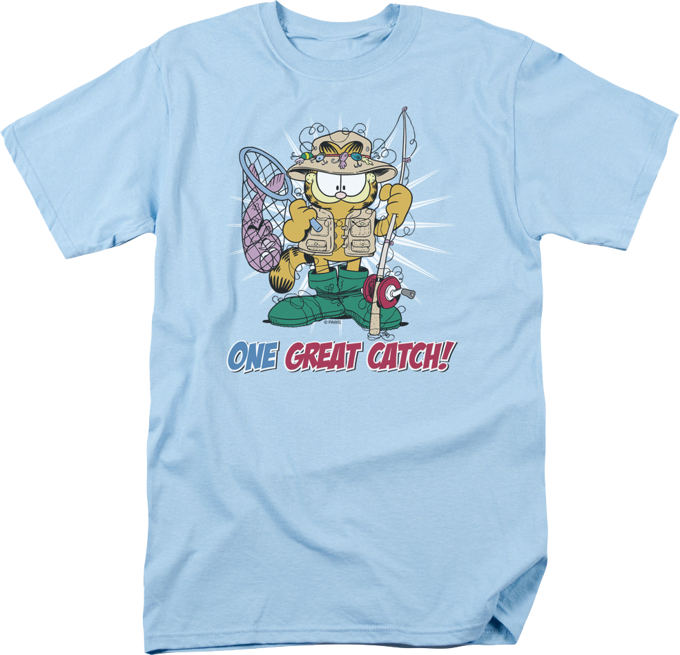 One Great Catch Garfield T-Shirt
