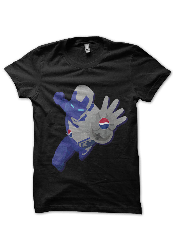 Iron Man Black Tee Style003