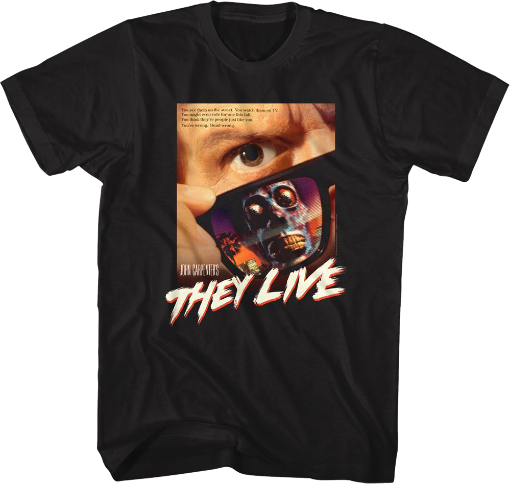 Poster They Live T-Shirt