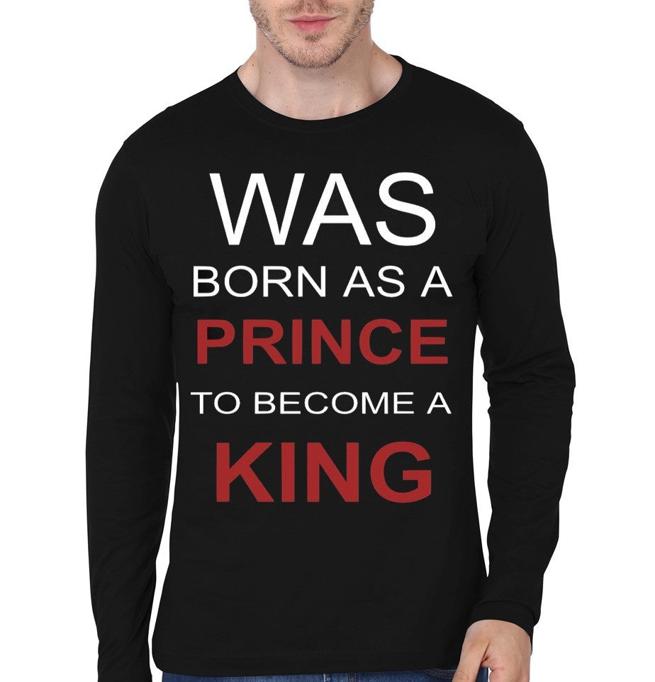 King Custom Full Sleeve T-Shirt