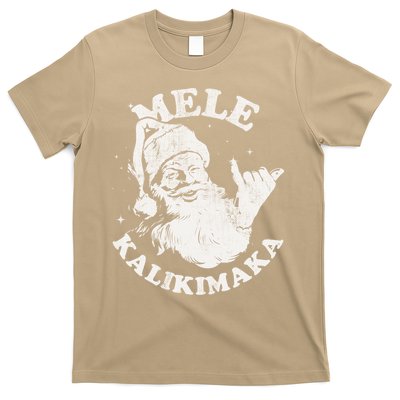 Retro Christmas Mele Kalikimaka Santa Shaka Hawaii Essential T-Shirt