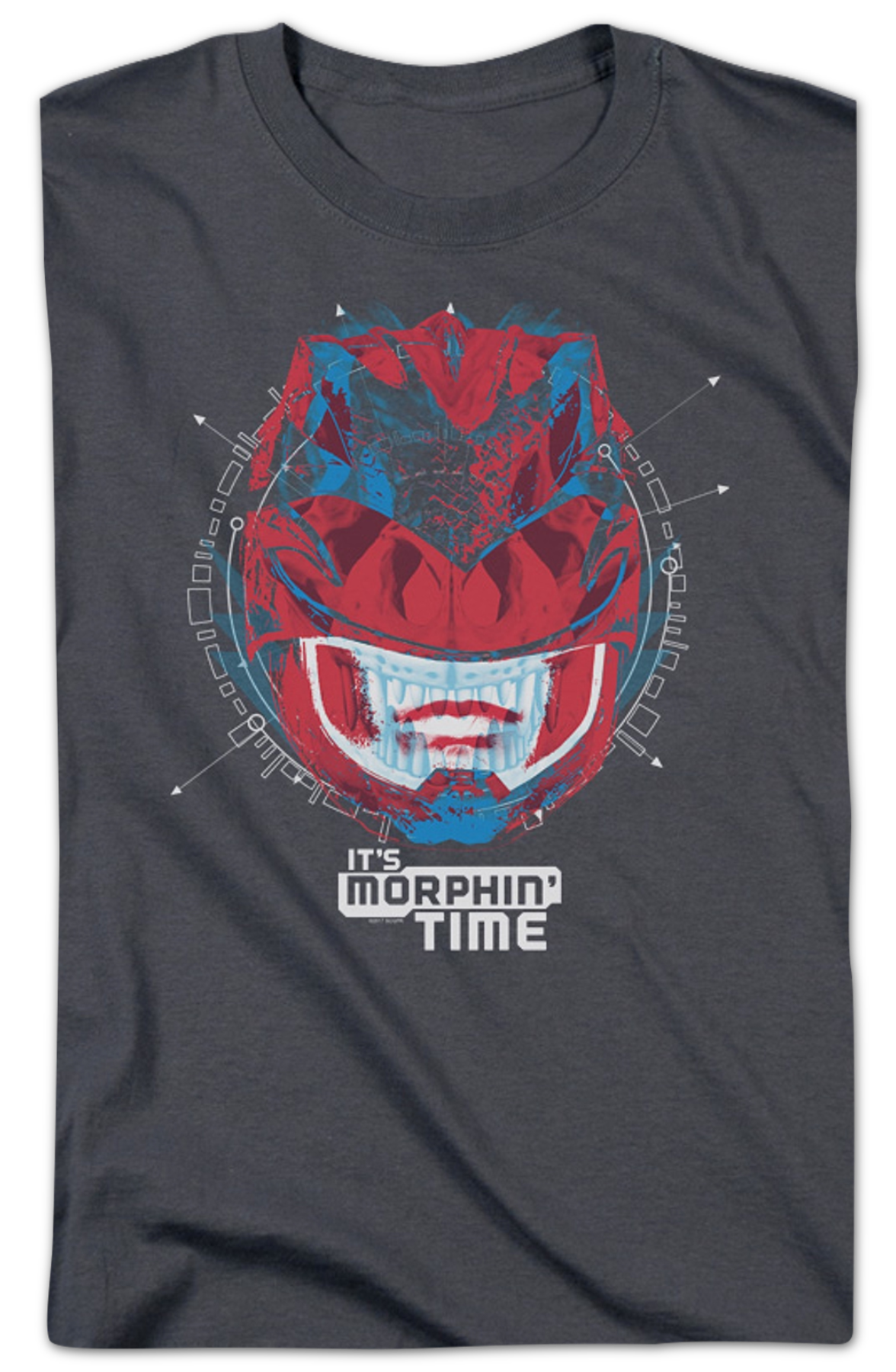 Red Ranger It's Morphin' Time Mighty Morphin Power Rangers T-Shirt