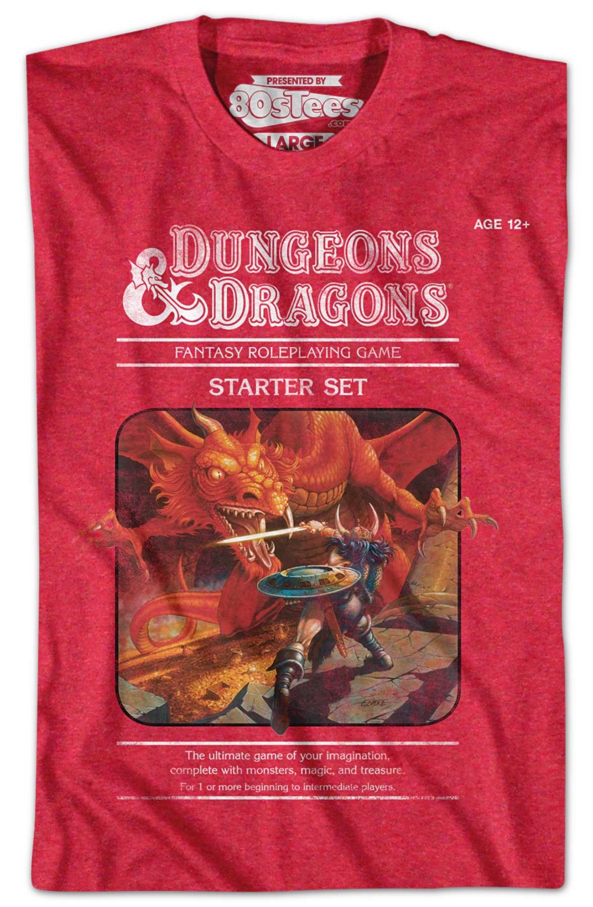 Red Starter Set Dungeons & Dragons T-Shirt