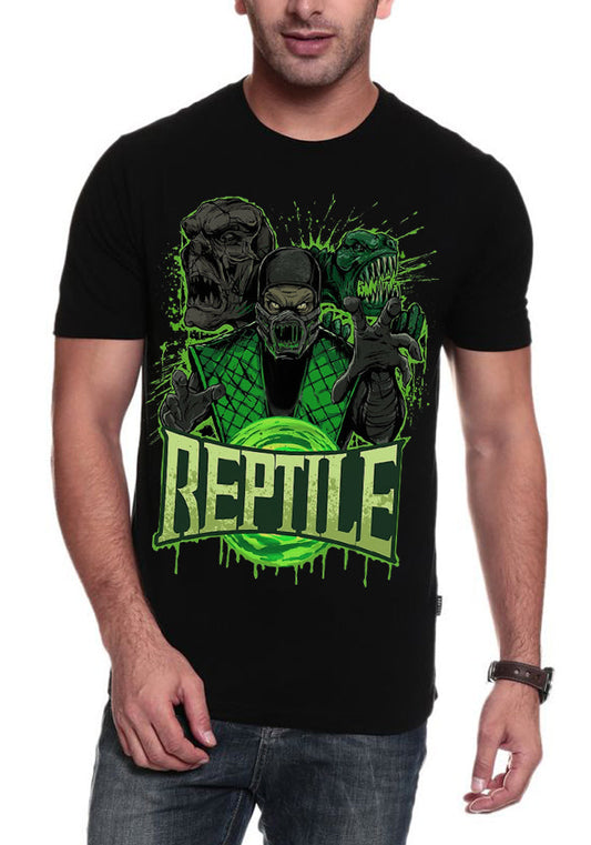 Reptile Black T-Shirt