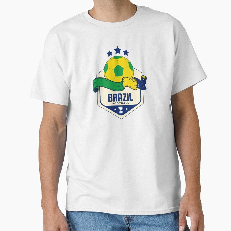 brazil football and soccer team FIFA worldcup Classic T-Shirt