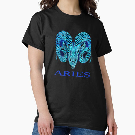 Aries Zodiac Sign Test Classic T-Shirt