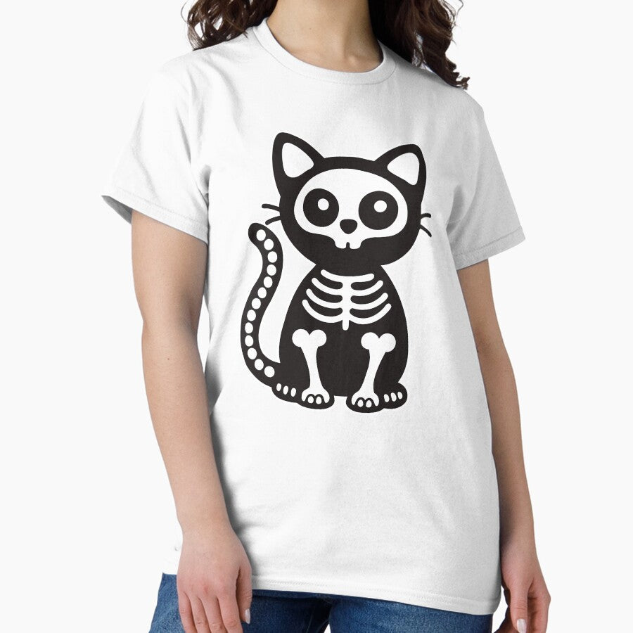 Cat Skeletal Classic T-Shirt