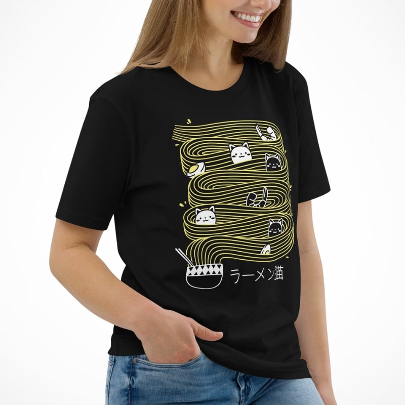 Japanese Tee Shirt - Ramen Kawaii