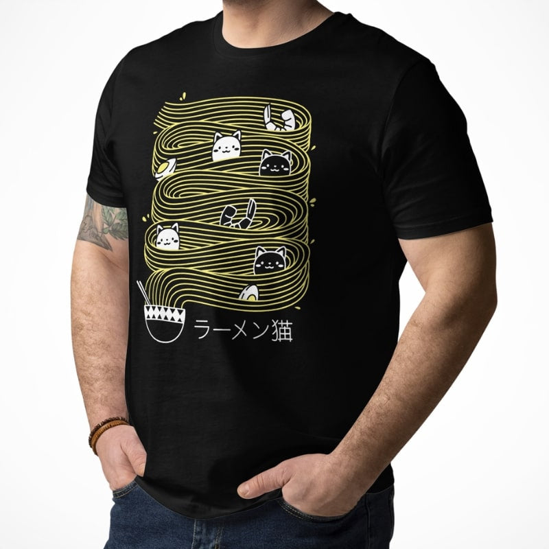 Japanese Tee Shirt - Ramen Kawaii