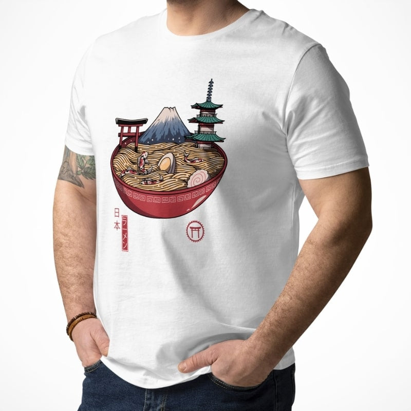 Japanese Tee Shirt - Ramen Life