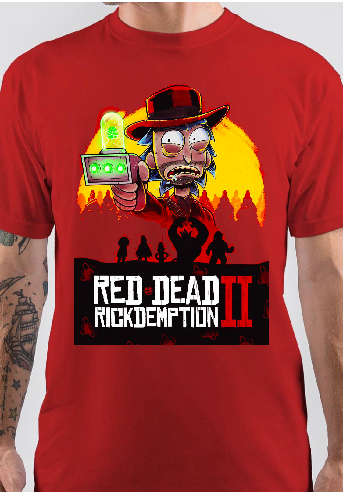 Eed Dead Rick And Morty T-Shirt