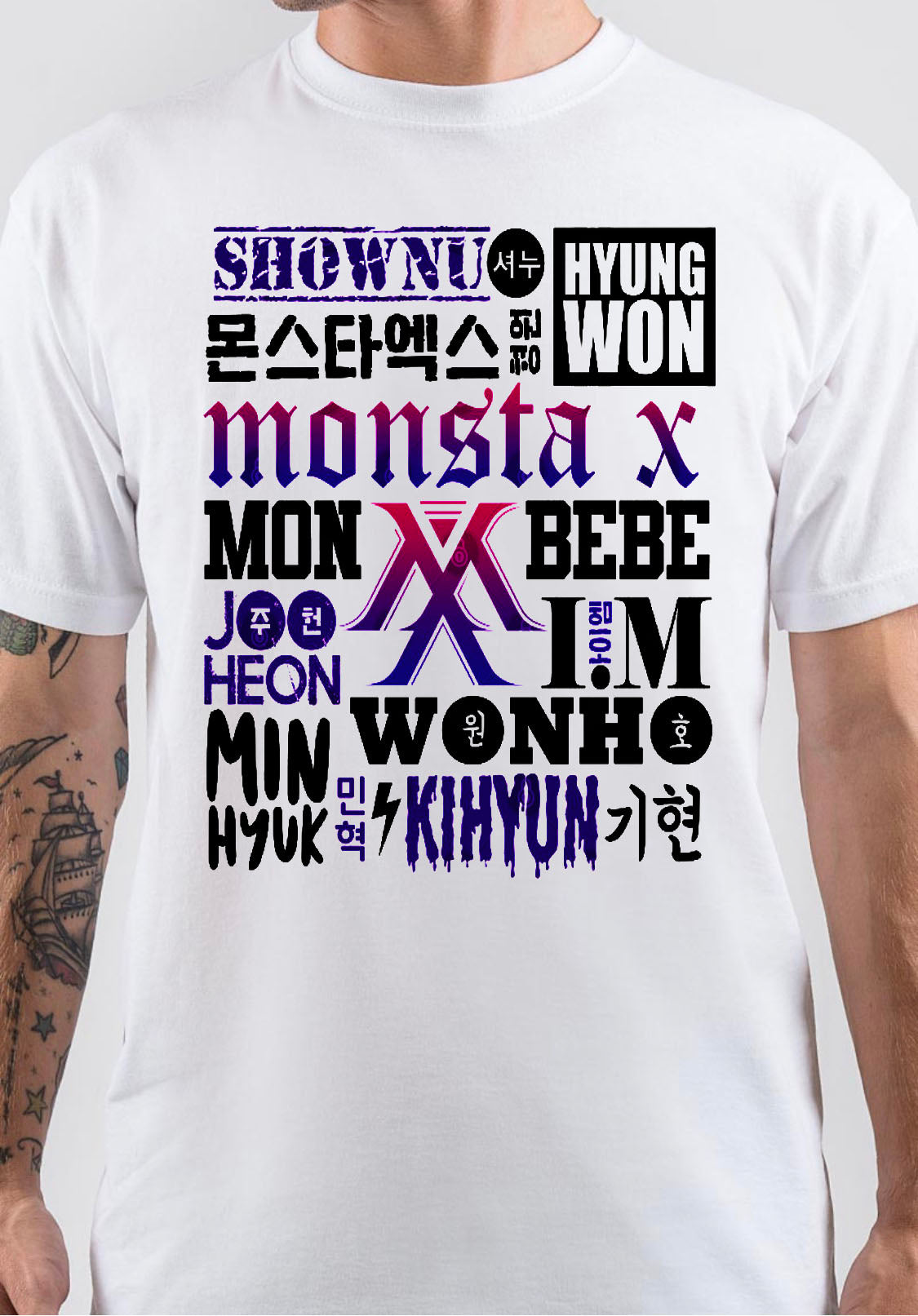 Monsta X T-Shirt Style015