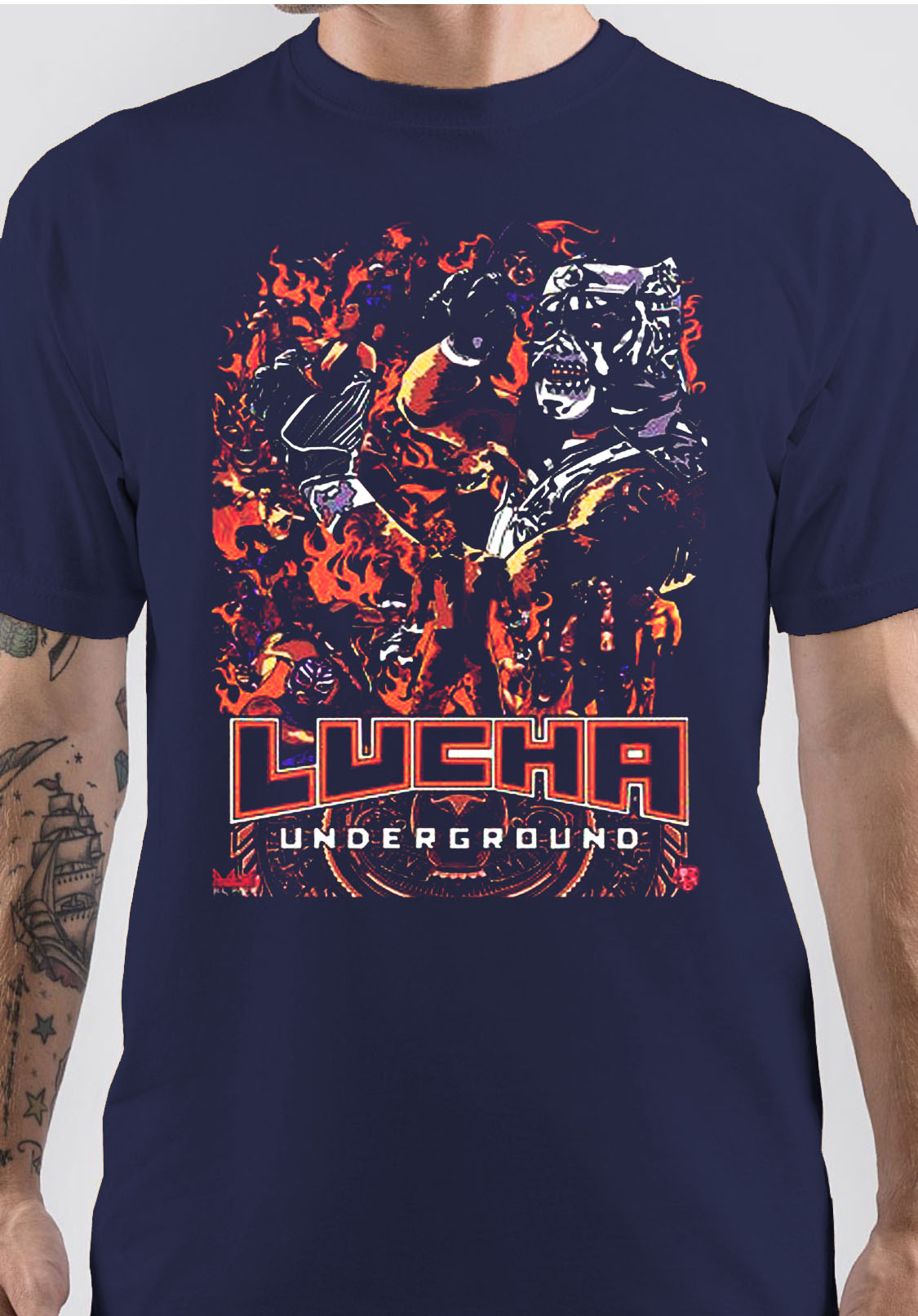Lucha Underground T-Shirt Style001