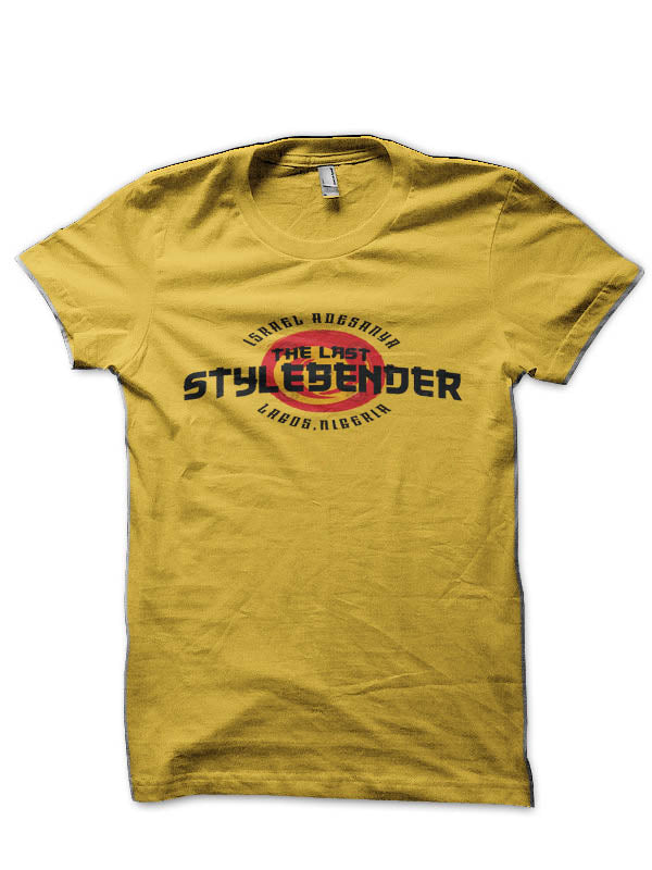 Israel Adesanya Yellow T-Shirt Style001