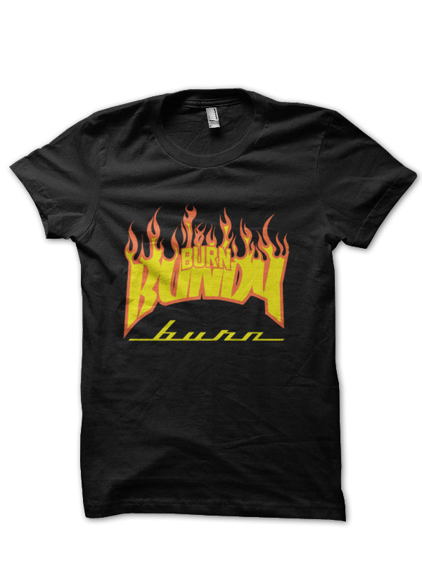 Burn It Down Half Sleeve T-Shirt Style004