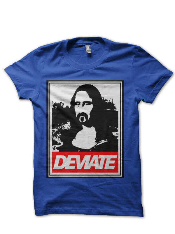 Frank Zappa Half Sleeve Royal Blue T-Shirt