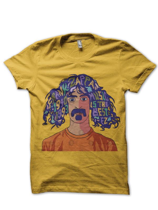 Frank Zappa Yellow T-Shirt