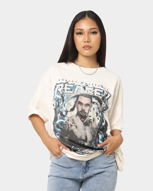 Goat Crew X Robert Whittaker Vintage T-Shirt Off White Style001