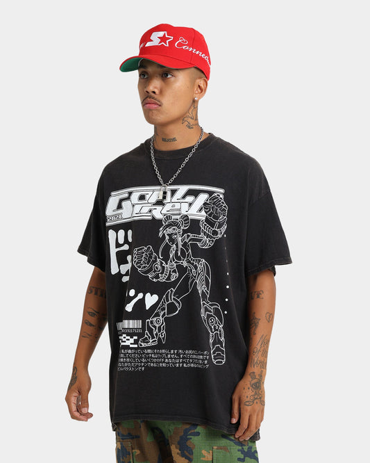 Goat Crew Kyoto Vintage T-Shirt Black Wash