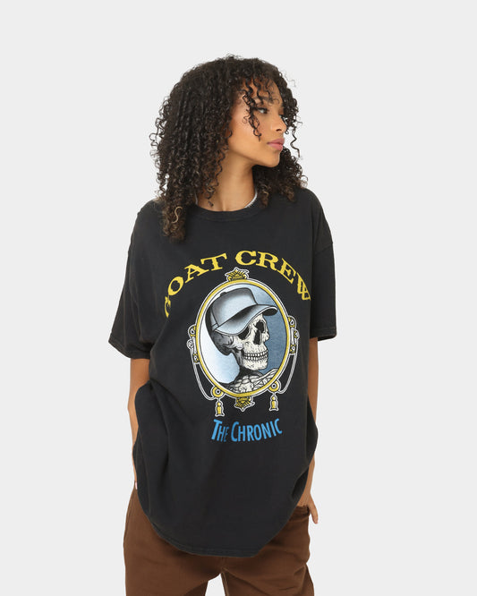 Goat Crew The Chronic Vintage T-Shirt Black Style001