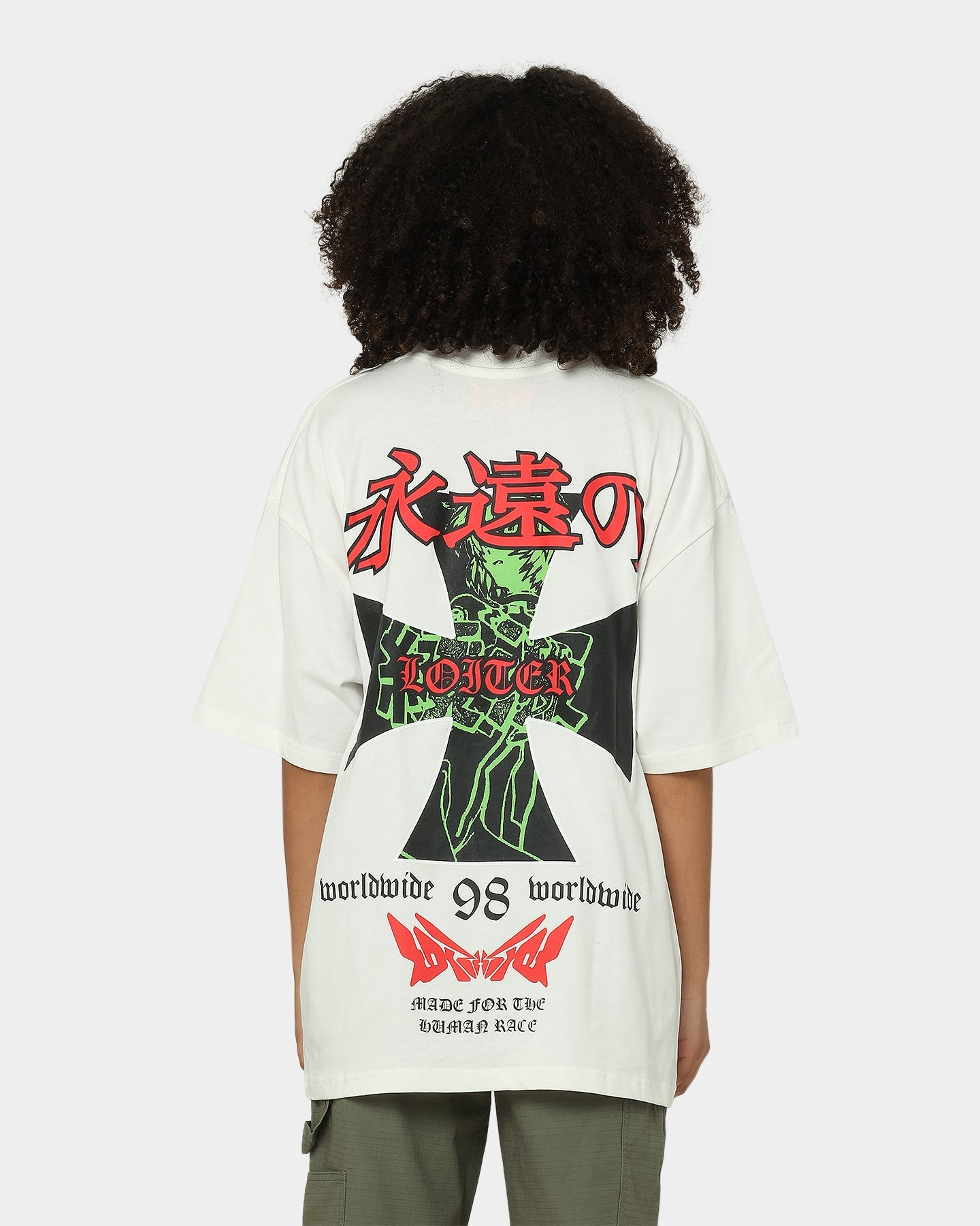 Loiter Eternal Vintage T-Shirt Off White Style001