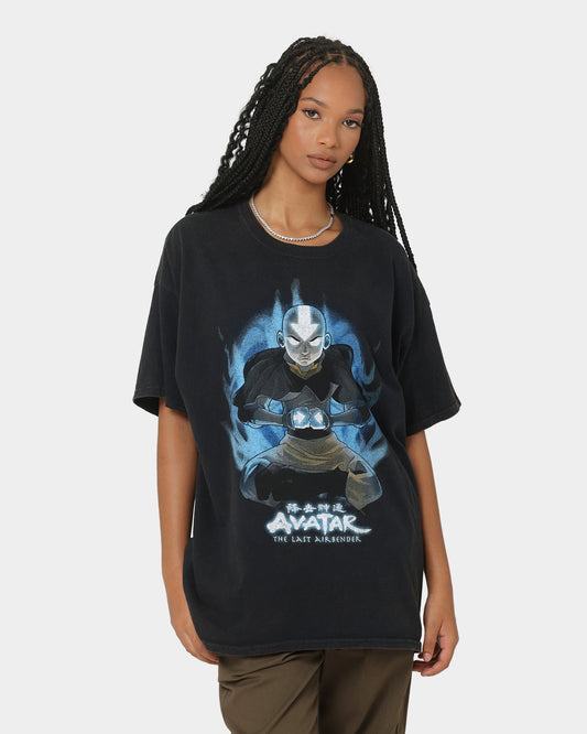 Goat Crew x Avatar: The Last Airbender Vintage T-Shirt Black Wash Style001