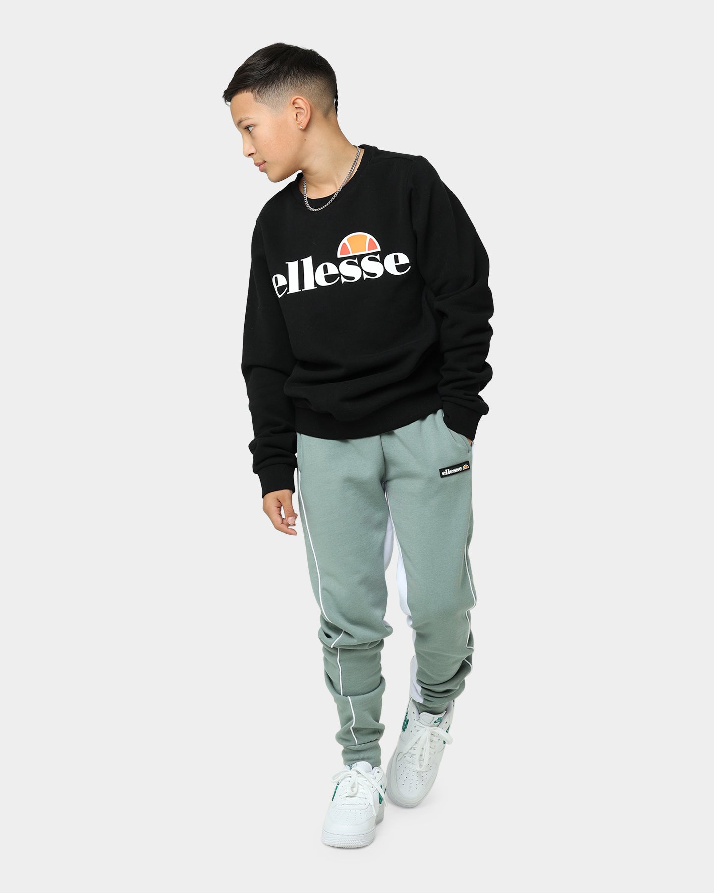 Ellesse Kids' Suprios Sweatshirt Black Style001
