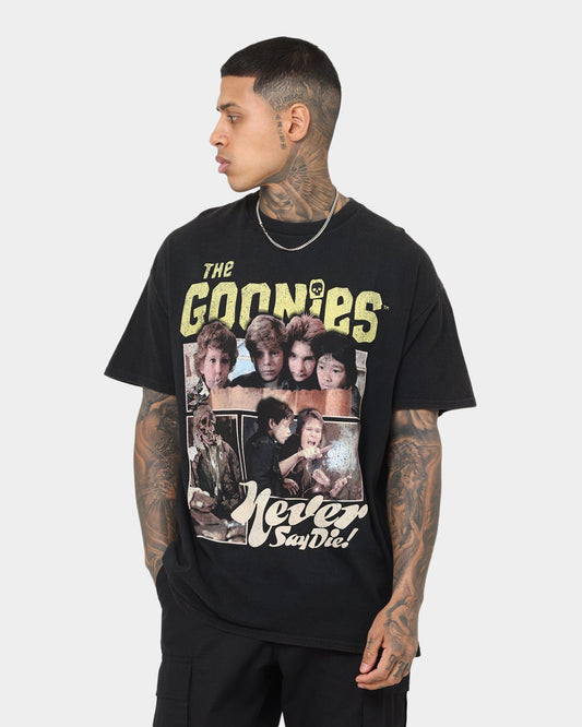 Goat Crew X The Goonies Goonies Vintage T-Shirt Washed Black