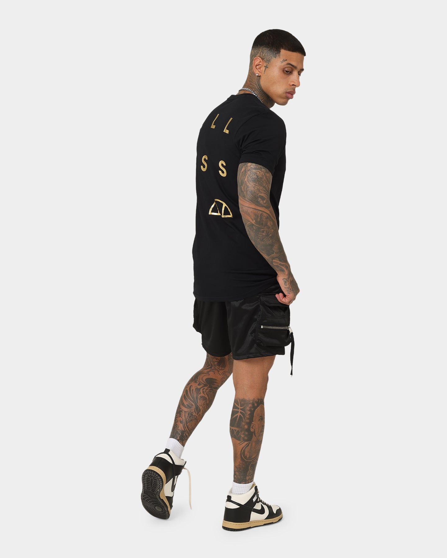 Ellesse Onesto T-Shirt Black/Gold