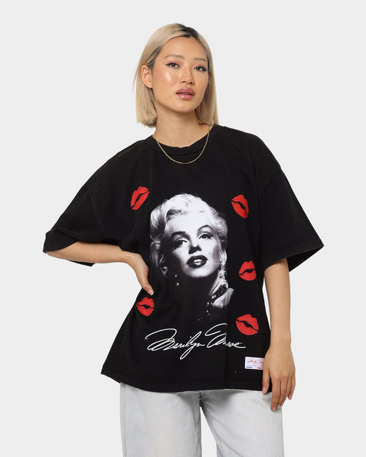 Carr√© X Marilyn Monroe Wonderful Vintage T-Shirt Washed Black Style001