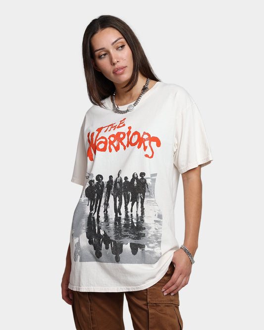 American Thrift X The Warriors Poster T-Shirt Off White Style001