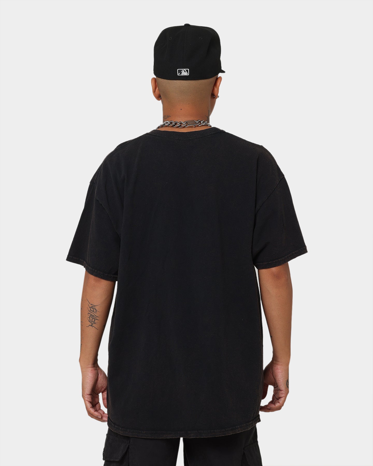 Goat Crew X Tai "Bam Bam" Tuivasa Tai Collage Vintage T-Shirt Washed Black