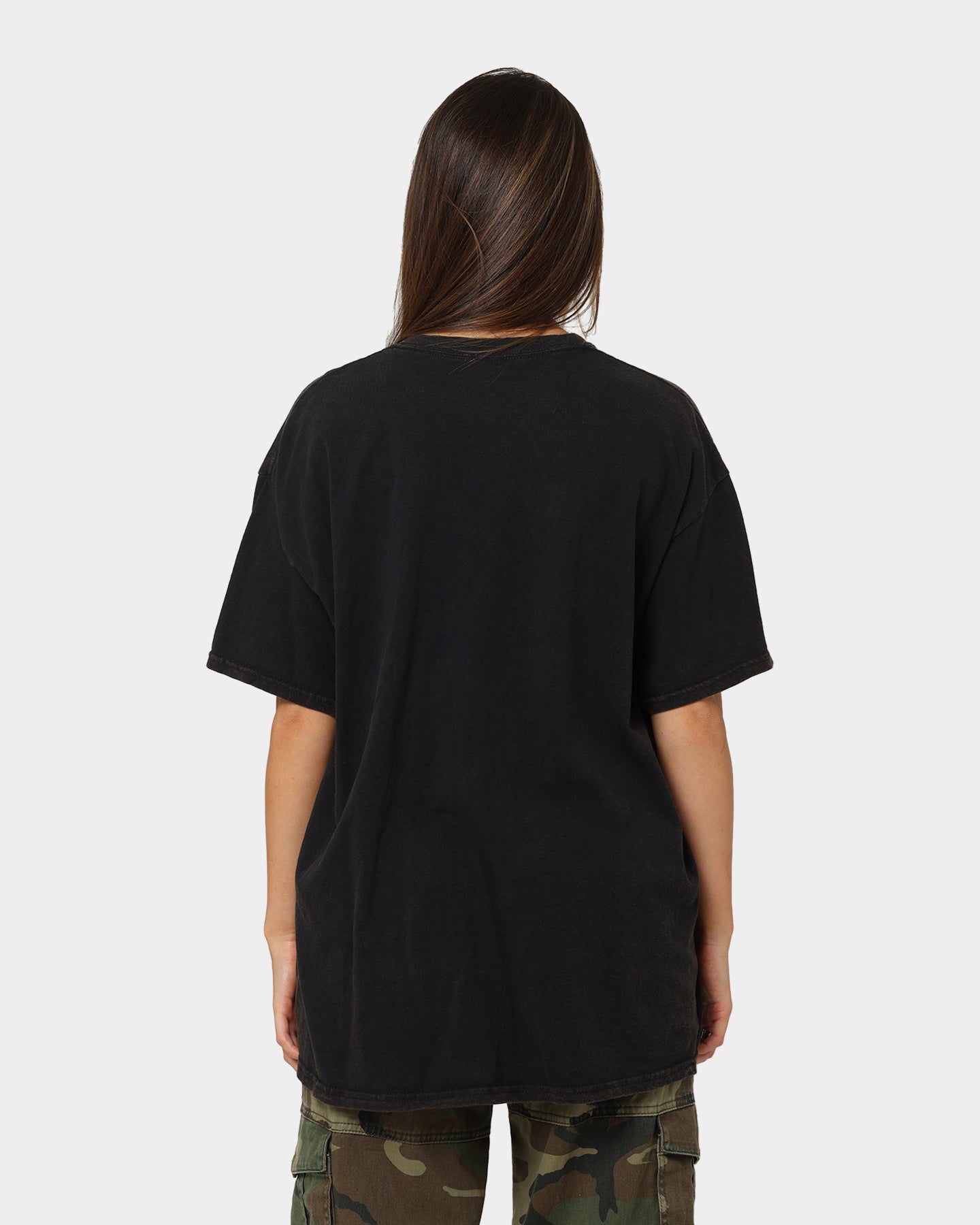 Goat Crew X Tai "Bam Bam" Tuivasa Tai Collage Vintage T-Shirt Washed Black Style001