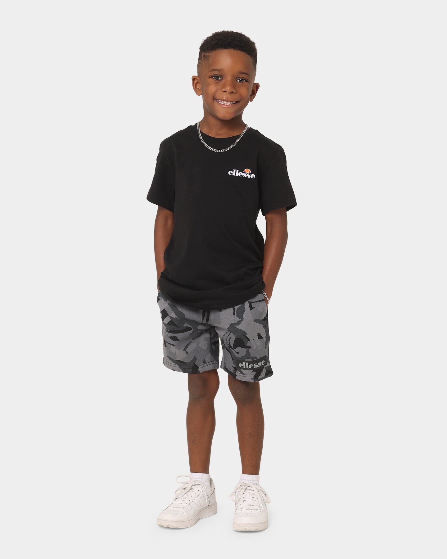 Ellesse Kids' Salim Junior T-Shirt Black