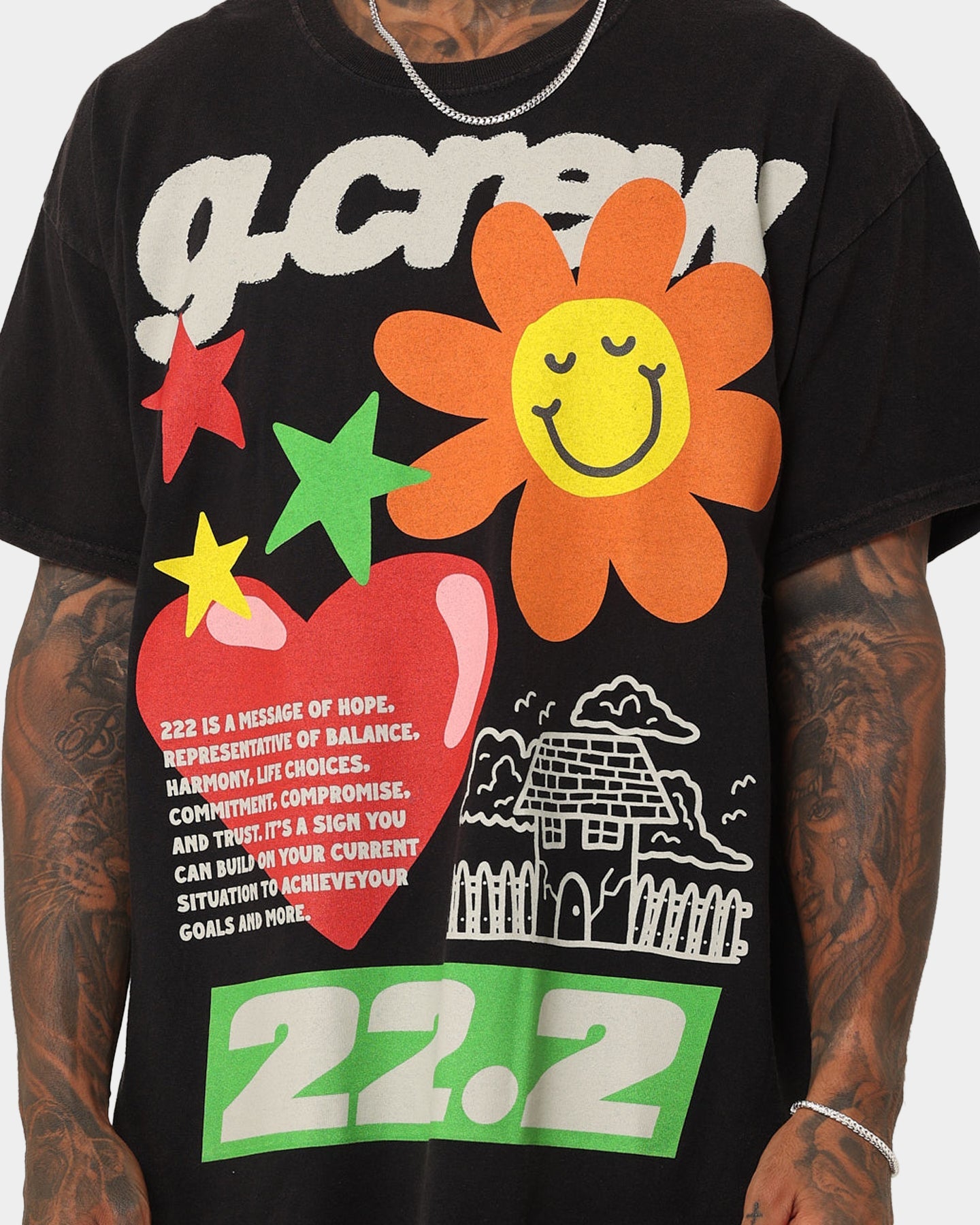 Goat Crew Goat 22.2 Vintage T-Shirt Black Wash