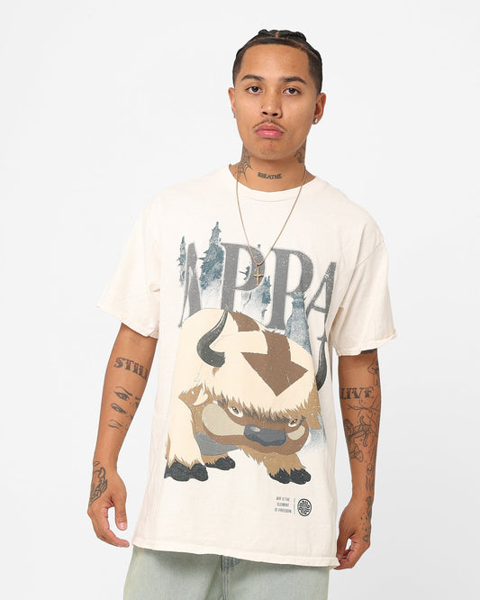 Goat Crew X Avatar: The Last Airbender Appa Vintage T-Shirt Off White