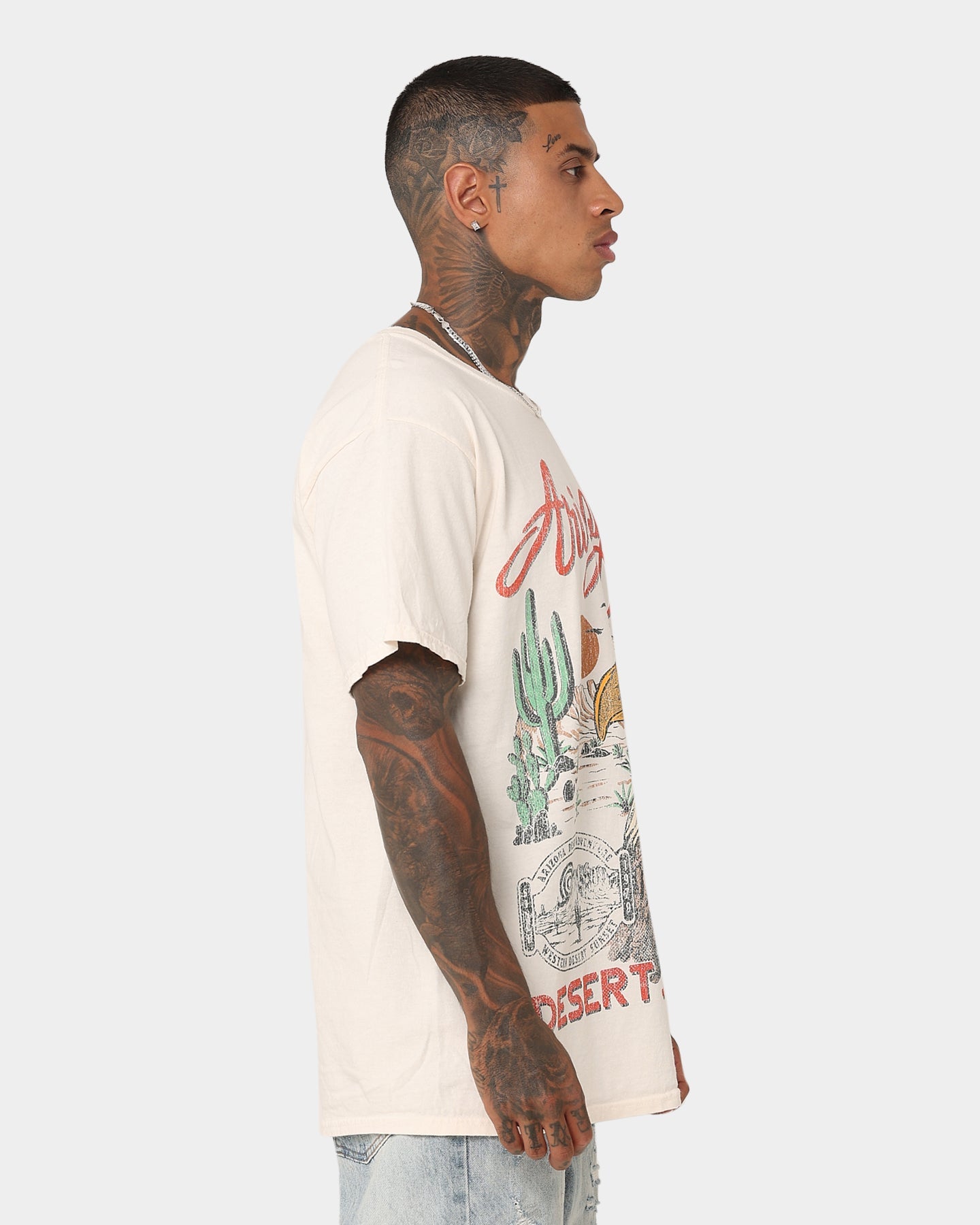 American Thrift Arizona Desert Vintage T-Shirt Off White