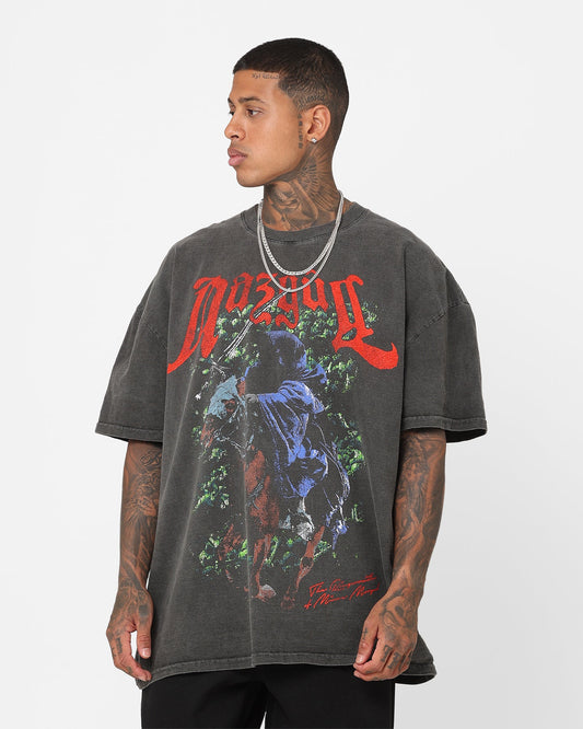 American Thrift X The Lord Of The Rings Nazgul Heavyweight Vintage T-Shirt Black Wash