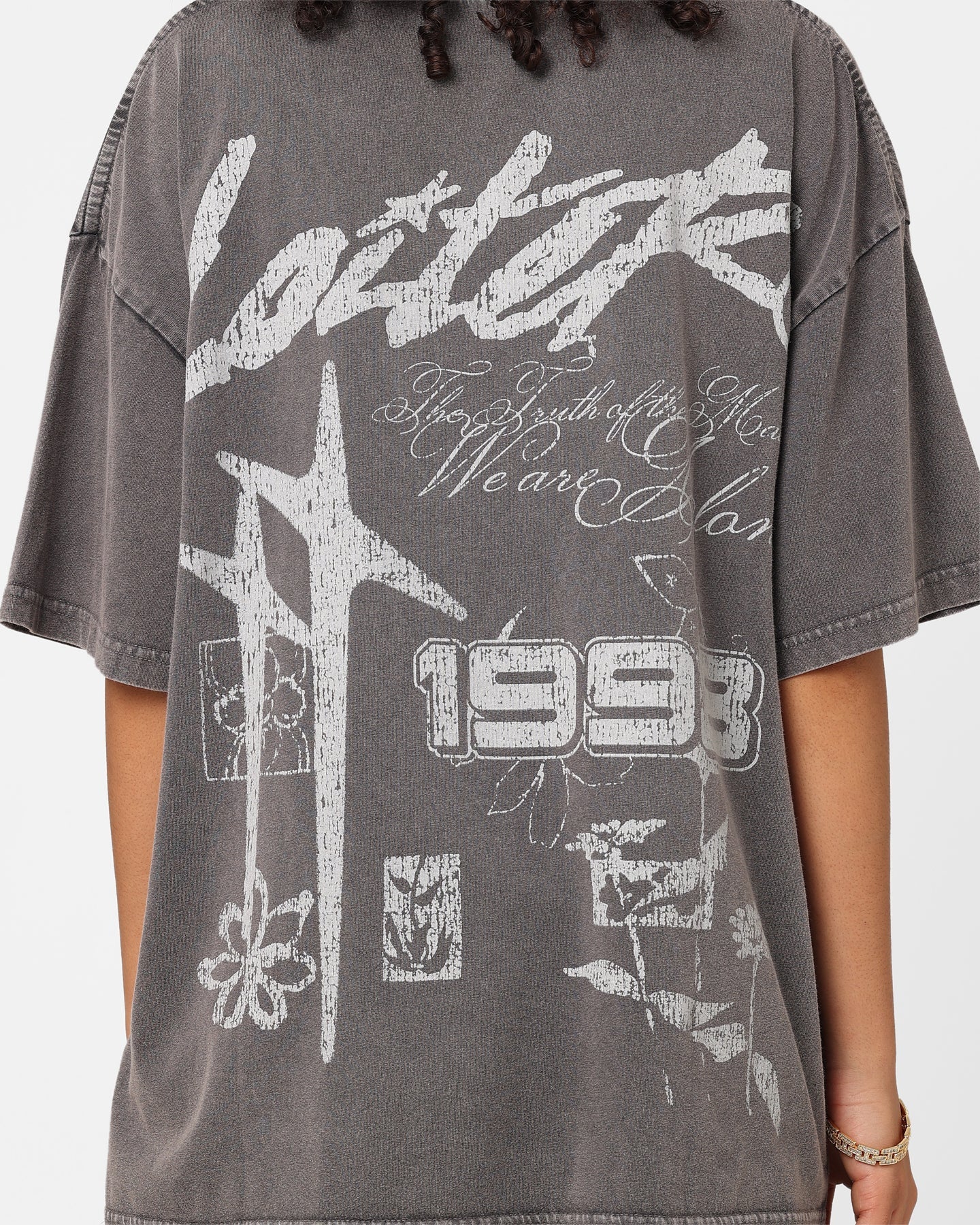 Loiter Firing Range Vintage T-Shirt Charcoal Style001