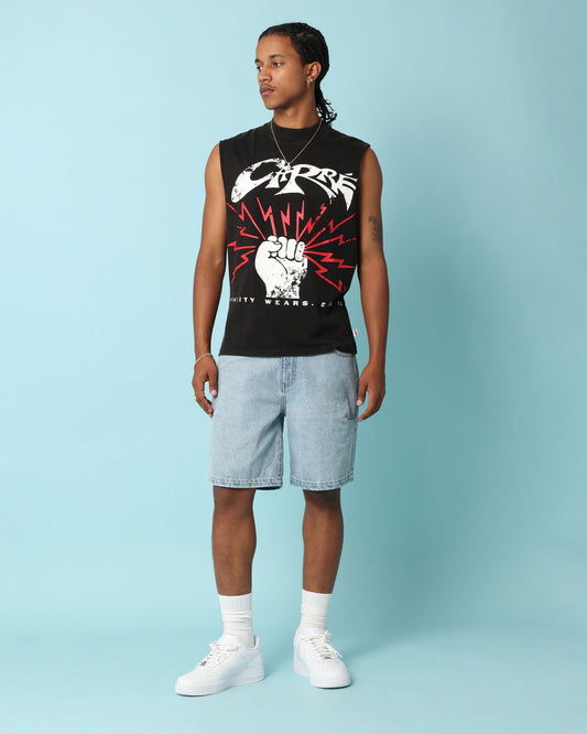 Carr√© Rev 13 Muscle T-Shirt Vintage Black