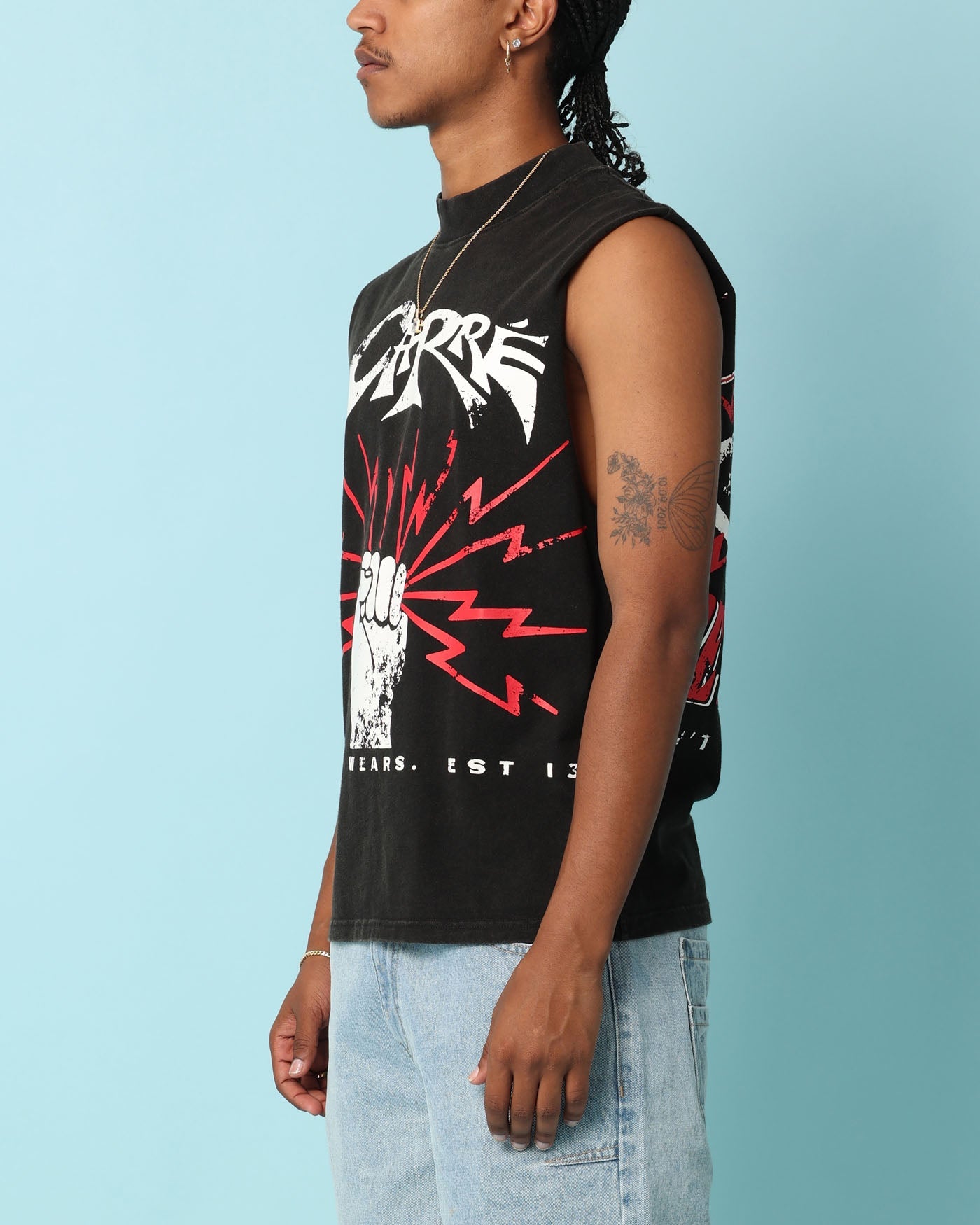 Carr√© Rev 13 Muscle T-Shirt Vintage Black