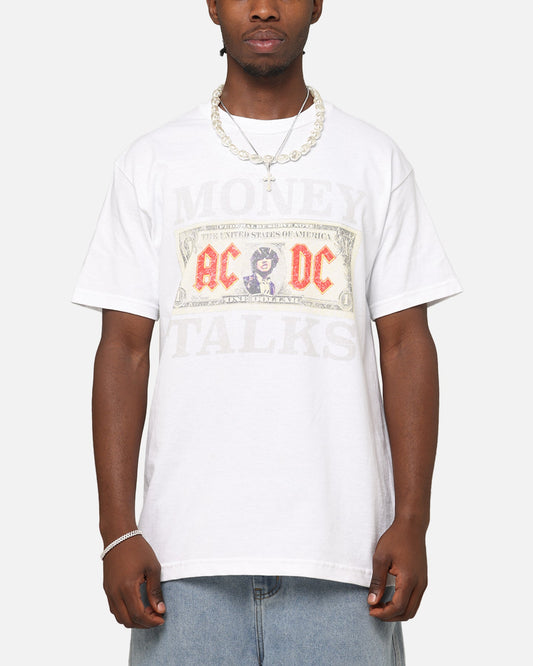 AC/DC Money Talks T-Shirt Vintage White