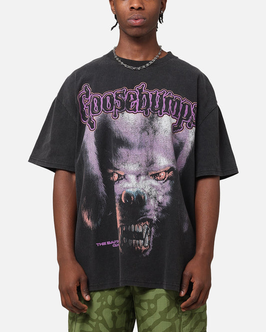 American Thrift X Goosebumps Barking Ghost Heavy T-Shirt Vintage Black