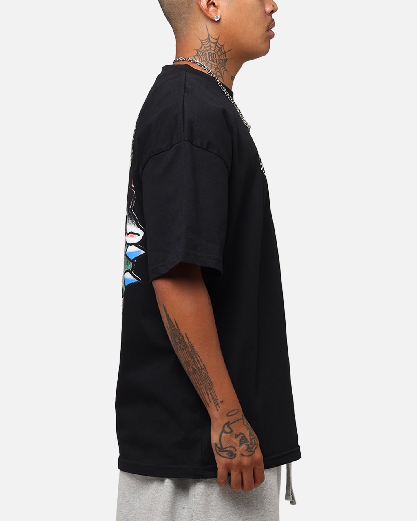 Ed Hardy Bulldog T-Shirt Black