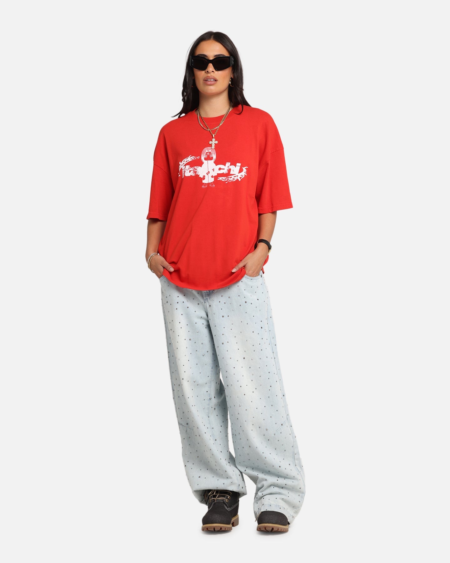 73 Studio X Naruto Chibi Itachi Vintage T-Shirt Red Style001