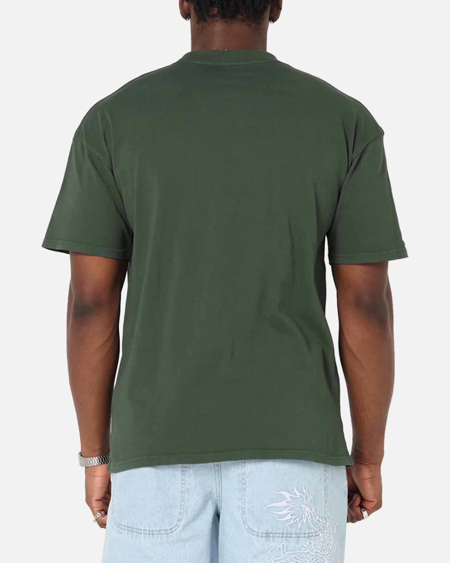 Ed Hardy Cross My Heart T-Shirt Pine Green